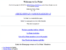 Tablet Screenshot of lepoint.soc.or.jp